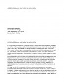 Accidentes en las montañas de Nuevo Léon