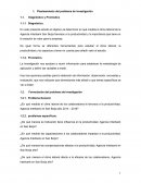 Planteamiento del problema de investigación