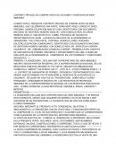 CONTRATO PRIVADO DE COMPRA-VENTA DE ACCIONES Y DERECHOS DE BIEN INMUEBLE