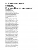 El último niño de los bosques
