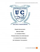 Principios básicos de la Administración. La administración y las organizaciones