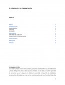 EL LENGUAJE Y LA COMUNICACIÓN