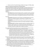 Desarrollo del lenguaje y didáctica de las lenguas