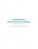 FORMACION Y ORIENTACION LABORAL administración y finanzas