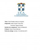 Texto Paralelo sobre la corrupción. Tema delimitado: La corrupción política de Nicaragua en el periodo somocista