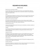Resumen de recursos. Sentido común y conocimiento científico