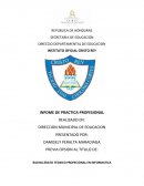 Ejemplo Informe de practica