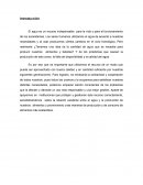 Agua. Un recurso indispensable