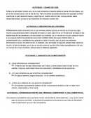 Actividad 1. Diario de vida. Descripción del entorno