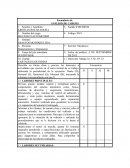 Formulario de ANÁLISIS DE CARGOS