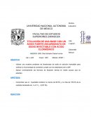 TITULACIÓN DE UNA BASE CON UN ÁCIDO FUERTE (BICARBONATO DE SODIO INYECTABLE CON ÁCIDO CLORHÍDRICO