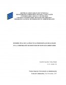 INFORME FINAL DE LAS PRÁCTICAS PROFESIONALES REALIZADO EN LA CORPORACIÓN DE SERVICIOS MUNICIPALES LIBERTADOR
