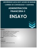 Administración de empresas, proyecto de inversión
