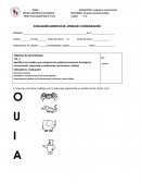 EVALUACIÓN SUMATIVA DE LENGUAJE Y COMUNICACIÓN