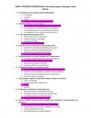 PROCESOS PSICOSOCIALES, Interacción, grupos, liderazgo y clima laboral