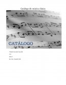 Catalogo de musica clasica