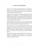 CATEDRÁTICOS DE PRIMER SEMESTRE