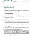 Actividad integradora Introducción a la epistemología