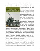 RESEÑA: BREVE HISTORIA DE LA SEGUNDA GUERRA MUNDIAL