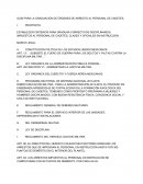 GUÍA PARA LA GRADUACIÓN DE ÓRDENES DE ARRESTO AL PERSONAL DE CADETES