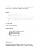 El uso de los sensores remotos y la métrica del paisaje para describir las estructuras y cambios en los usos del suelo urbano