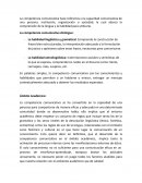 La competencia comunicativa