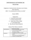 La comunicación verbal y no verbal