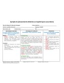 Ejemplo de planeamiento didáctico en Español (para secundaria)