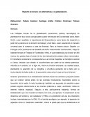 Reporte de lectura: sin alternativas a la globalización