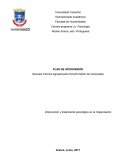 Plan Intervencion escolar