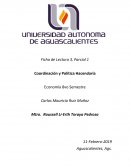 Ficha de Lectura “El Proceso Presupuestario en México”