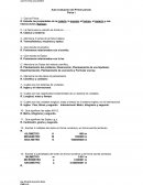 Auto evaluación del Primer parcial. Fisica