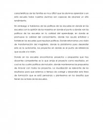 Características del programa aprender con la política educativa. Página 2