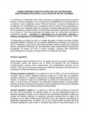 Posible Omision Legislativa en los procesos disciplinarios aplicados a los jueces de paz en Colombia