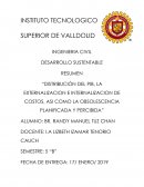 Distribución del PIB, la externalizacion e internalizacion de costos