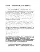 Actividad 3. Responsabilidad Social Universitaria