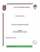 PUBLICIDAD EXTERIOR E INTERIOR