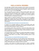 HUELLA DIGITAL RESÚMEN