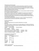 Problema de Investigación aplicado a la estadística