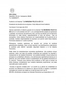 Auditoria a la empresa: "LA MANZANA FELIZ S.A DE C.V