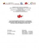 PLAN DE MANTENIMIENTO PREVENTIVO A LAS MÁQUINAS CERRADORAS SOMME. EMPRESA INCOSA. ZONA INDUSTRIAL CARUPANO. MUNICIPIO BERMÚDEZ- ESTADO SUCRE