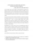 LEY DE JUSTICIA Y PAZ ¿ÉXITO O FRACASO? PARA EL CONSTITUCIONALISMO COLOMBIANO