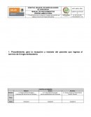 Enfermeria procedimiento