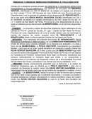 RENUNCIA DERECHO POSESION