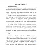 Marco Teórico Artritis Reumatoide