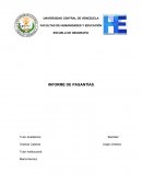 ESCUELA DE GEOGRAFÍA INFORME DE PASANTÍAS