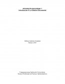 Actividad De Aprendizaje 1: Introducción A La Gestión Documental