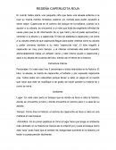 RESEÑA CAPERUCITA ROJA