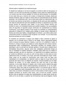 Informe sobre el debate de los matrimonios gay