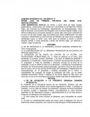 CONTESTACIÓN DE LA DEMANDA DE INTERDICTO DE OBRA NUEVA Y OBRA PELIGROSA